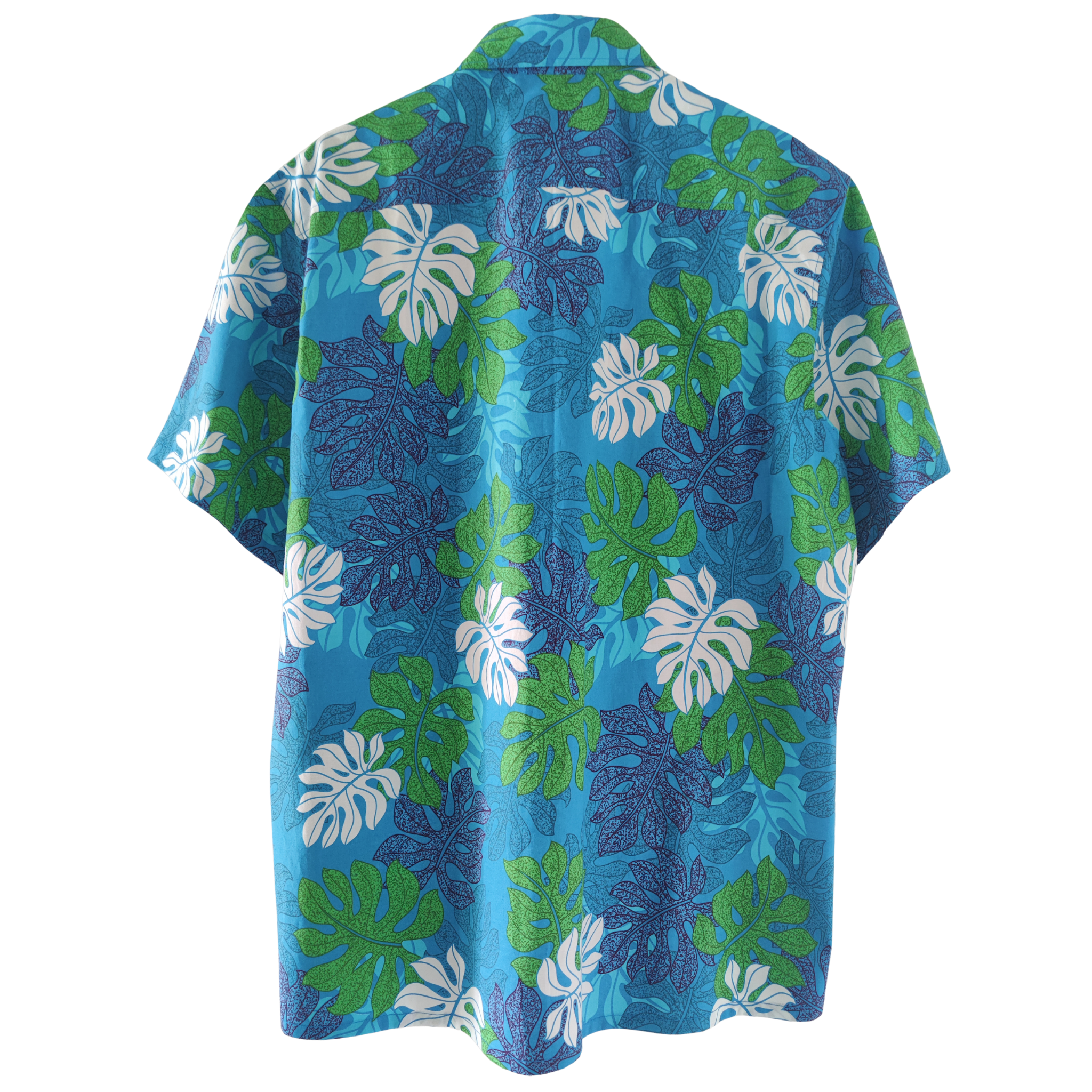 Chemise tahitienne Tiko, tissu exclusif de Tahiti